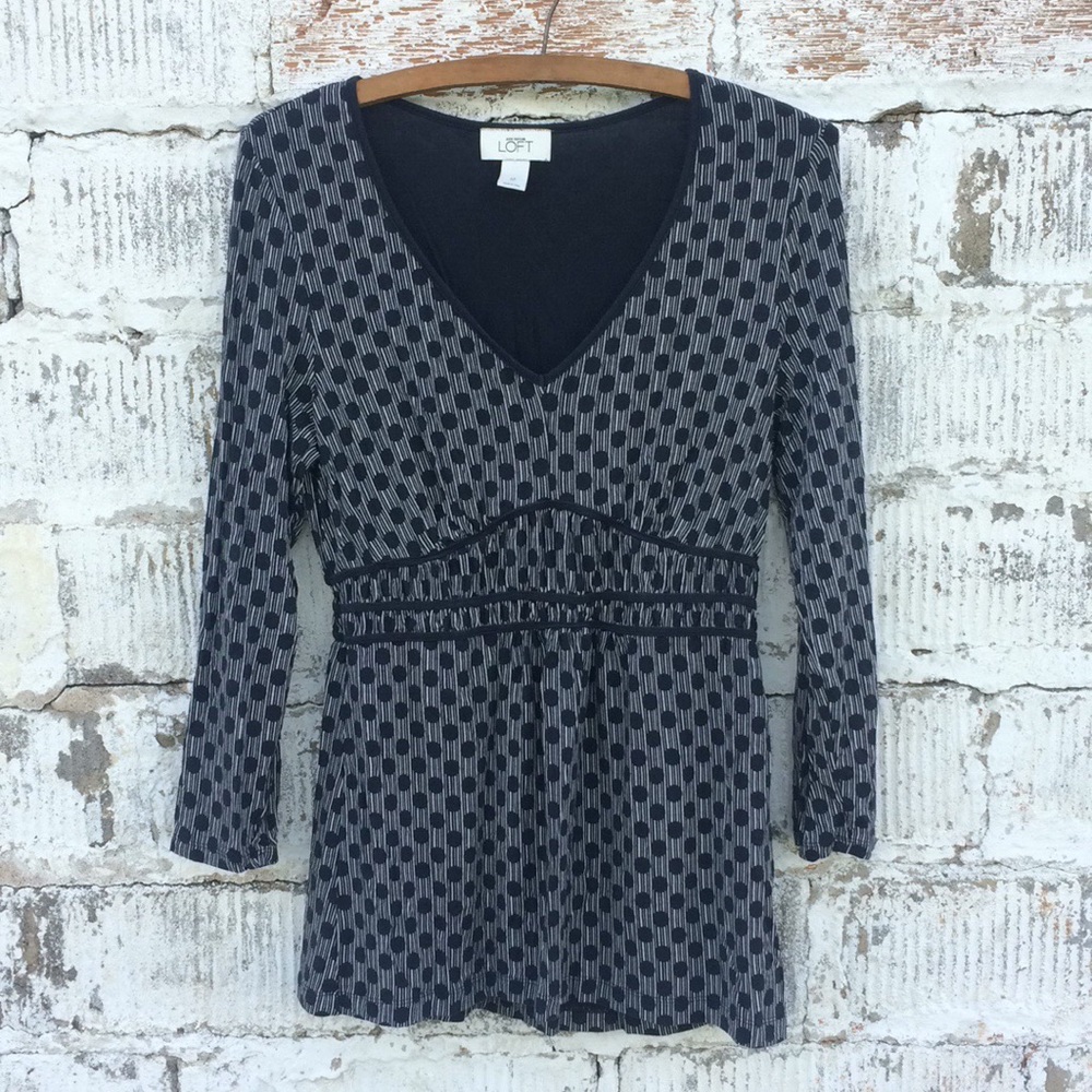 Ann Taylor LOFT | Polka Dot Top